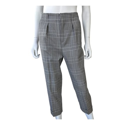 Pre-owned Roland Mouret Wool Short Pants In Grey