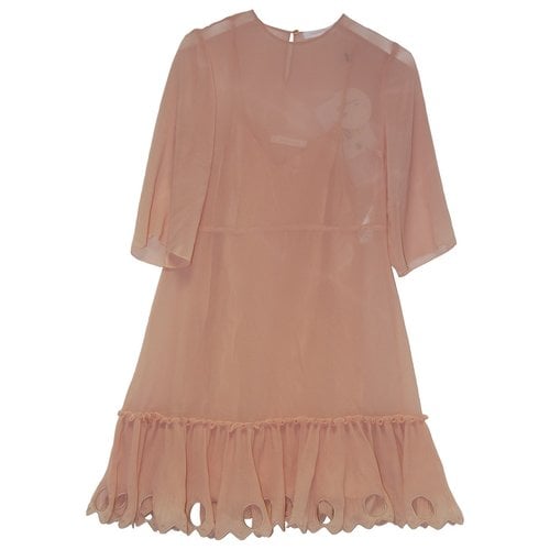 Pre-owned See By Chloé Mid-length Dress In Pink
