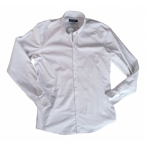 Pre-owned Dolce & Gabbana Shirt In White