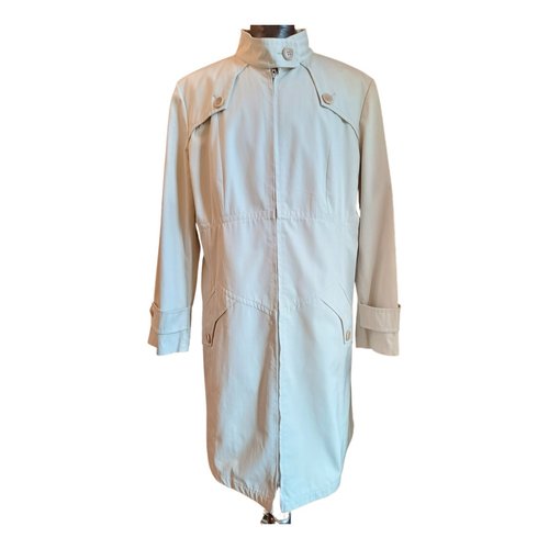 Pre-owned Max Mara Trench Coat In Beige