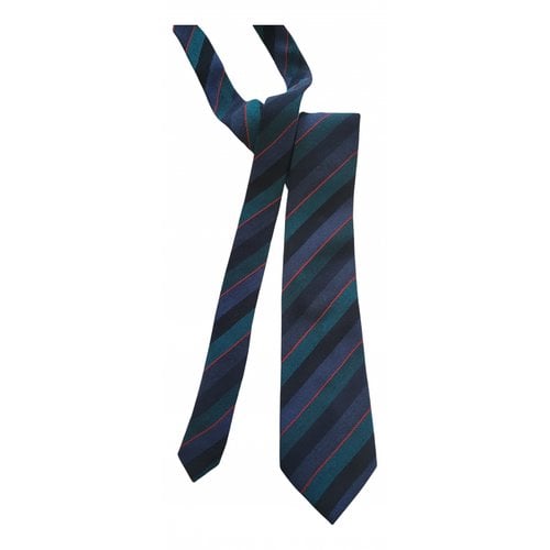 Pre-owned Givenchy Wool Tie In Multicolour