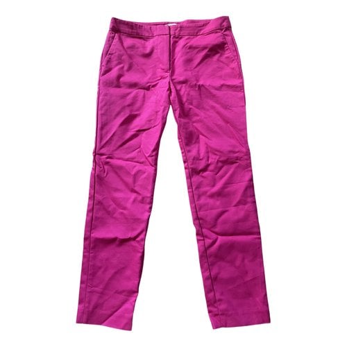 Pre-owned Claudie Pierlot Trousers In Pink