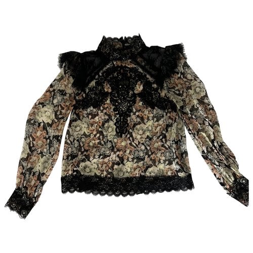 Pre-owned The Kooples Lace Blouse In Multicolour