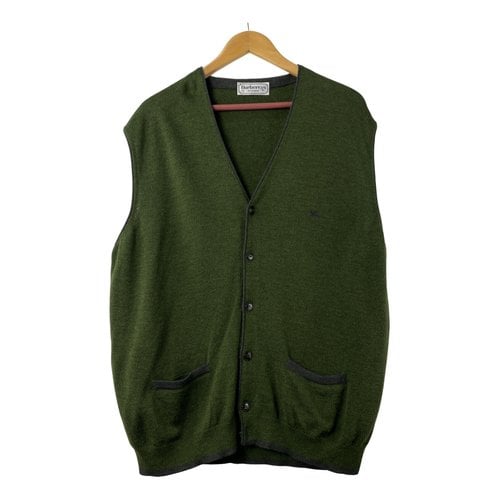 Pre-owned Burberry Vest In Green