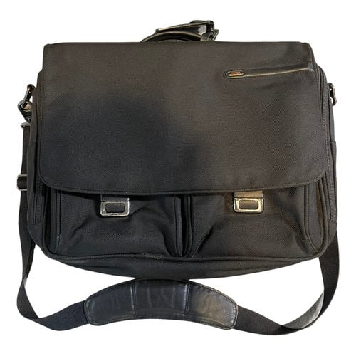 Pre-owned Tumi Leather Bag In Black