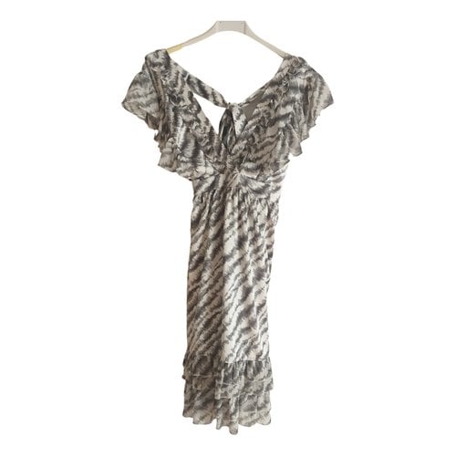 Pre-owned Lipsy Mid-length Dress In Grey