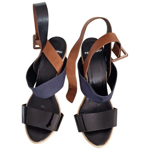 Pre-owned Pierre Hardy Leather Sandals In Multicolour