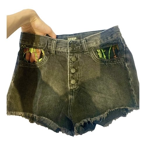 Pre-owned Guess Shorts In Black