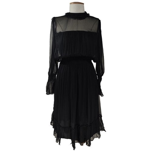 Pre-owned Seventy Mid-length Dress In Black