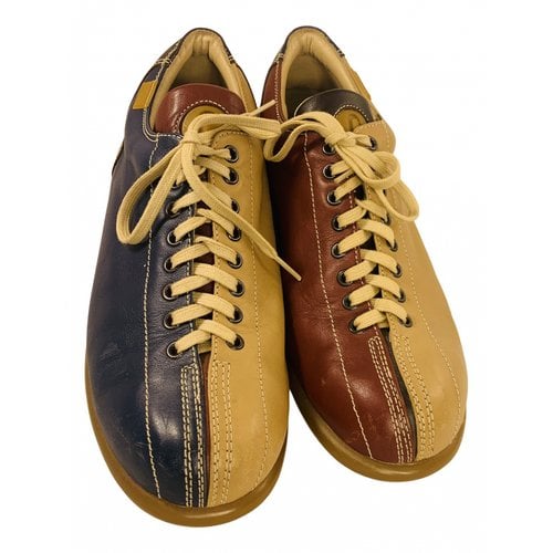 Pre-owned Camper Leather Lace Ups In Multicolour