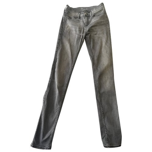 Pre-owned M.i.h. Jeans Slim Jeans In Grey