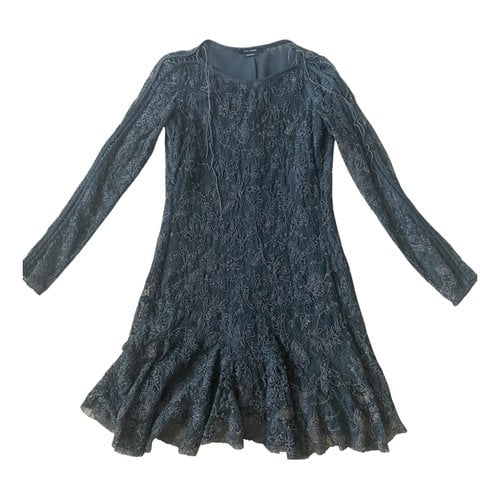 Pre-owned Isabel Marant Lace Mini Dress In Green
