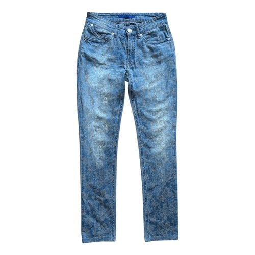 Pre-owned Joop Straight Jeans In Blue