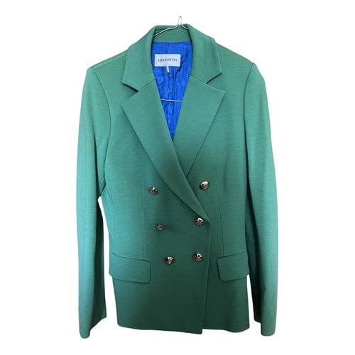 Pre-owned Emilio Pucci Suit Jacket In Green