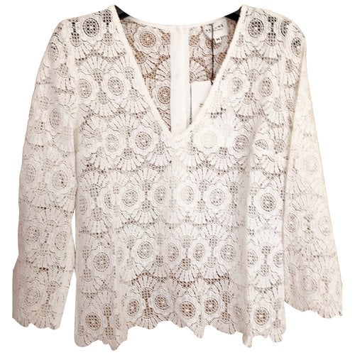 Pre-owned Sézane Blouse In White