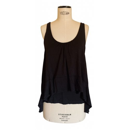 Pre-owned Marc By Marc Jacobs Silk Vest In Black