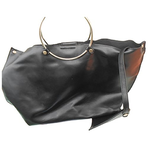 Pre-owned Bocage Leather Handbag In Black