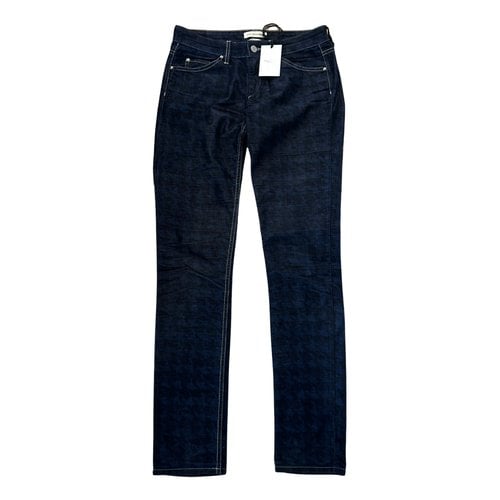 Pre-owned Isabel Marant Étoile Straight Jeans In Navy
