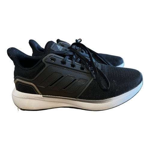 Pre-owned Adidas Originals Cloth Trainers In Black
