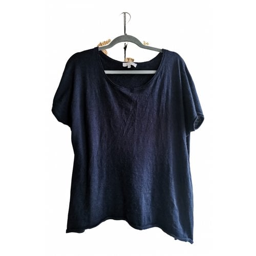 Pre-owned Bimba Y Lola Cashmere T-shirt In Navy