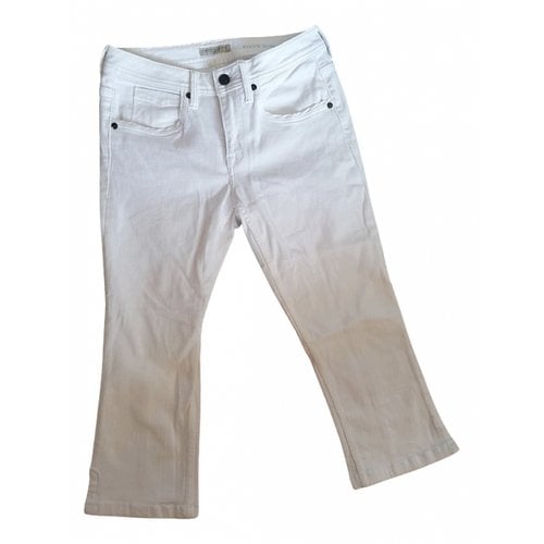Pre-owned Burberry Short Pants In White