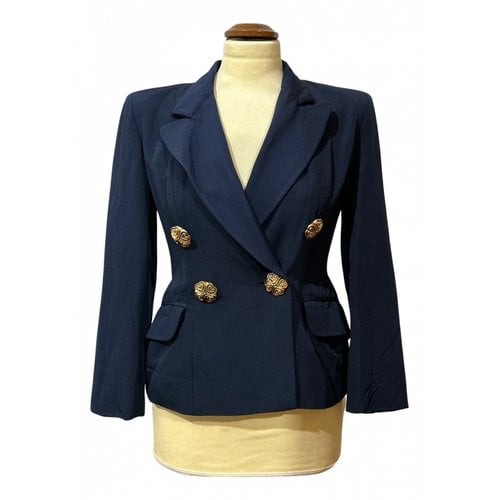 Pre-owned Moschino Cheap And Chic Blazer In Blue