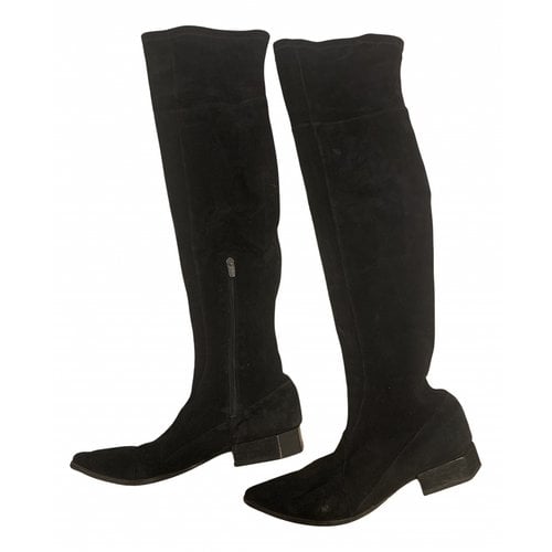 Pre-owned Sigerson Morrison Boots In Black