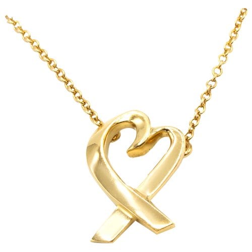 Pre-owned Tiffany & Co Paloma Picasso Yellow Gold Necklace
