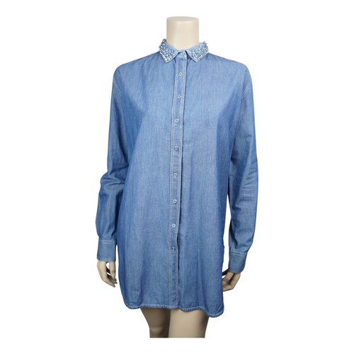 Pre-owned Ermanno Scervino Blouse In Blue