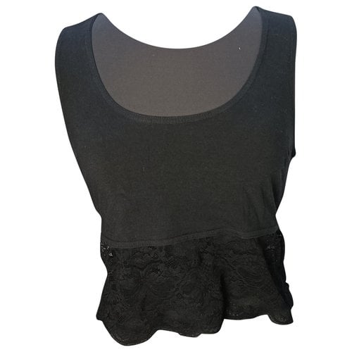 Pre-owned Moschino Vest In Black