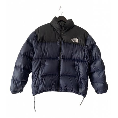 Pre-owned The North Face Puffer In Blue