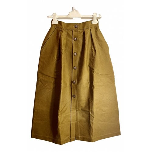 Pre-owned King & Tuckfield Mid-length Skirt In Beige