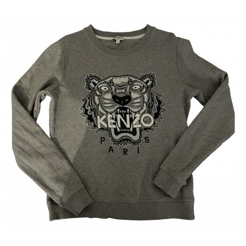 Pre-owned Kenzo Tiger Jumper In Grey