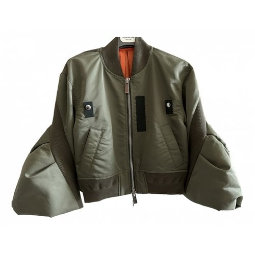 Pre-owned Sacai Jacket In Green