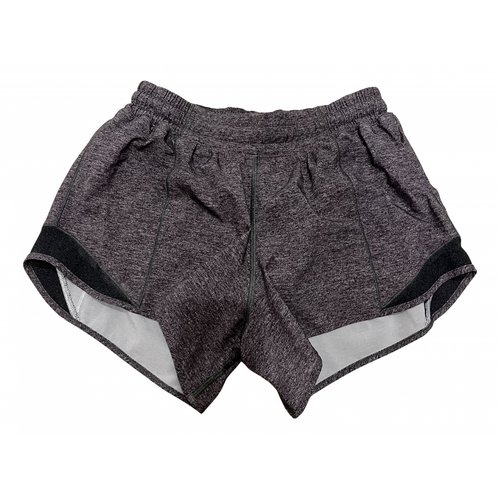 Pre-owned Lululemon Shorts In Grey