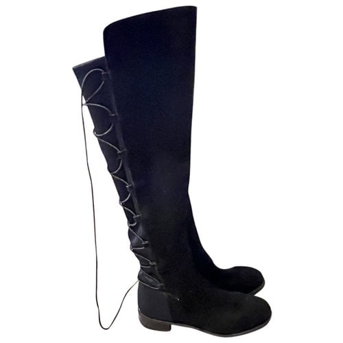 Pre-owned Michael Kors Boots In Black