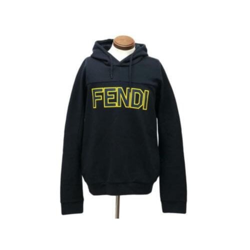 Pre-owned Fendi Coat In Blue