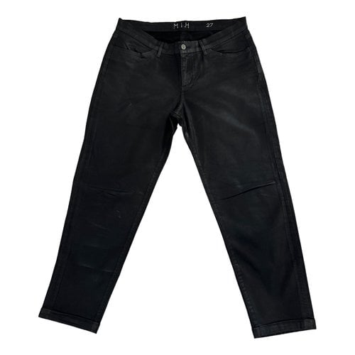 Pre-owned M.i.h. Jeans Boyfriend Jeans In Black