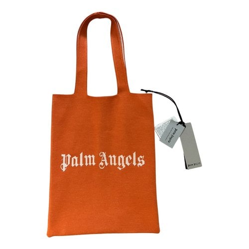 Pre-owned Palm Angels Wool Handbag In Orange