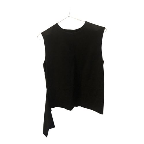 Pre-owned Dsquared2 Wool Blouse In Black