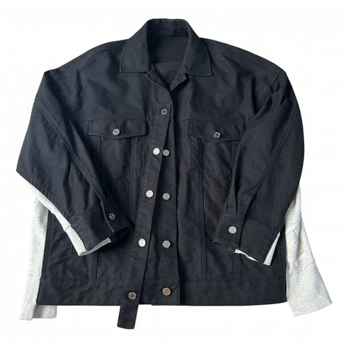 Pre-owned Wooyoungmi Jacket In Black