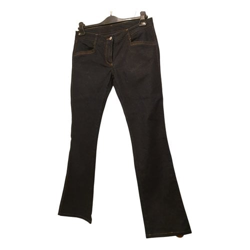 Pre-owned Iceberg Trousers In Navy