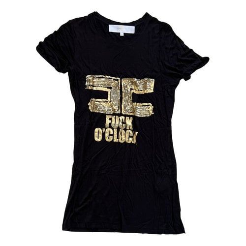 Pre-owned Elisabetta Franchi T-shirt In Black