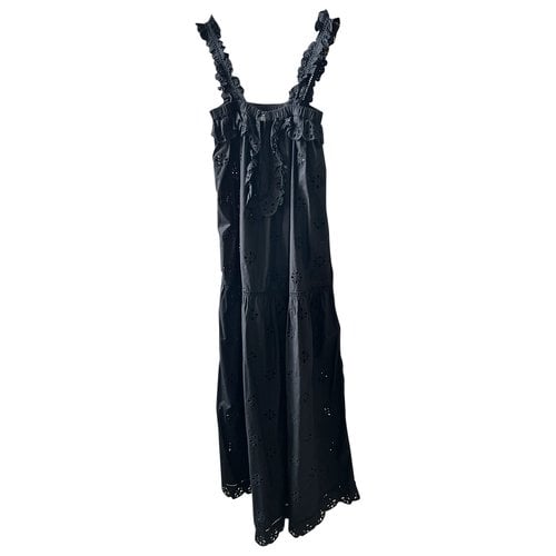 Pre-owned Laurence Bras Maxi Dress In Black
