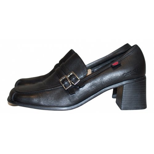 Pre-owned Dockers Leather Heels In Black