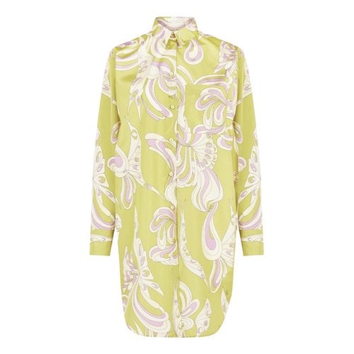 Pre-owned Emilio Pucci Mid-length Dress In Green