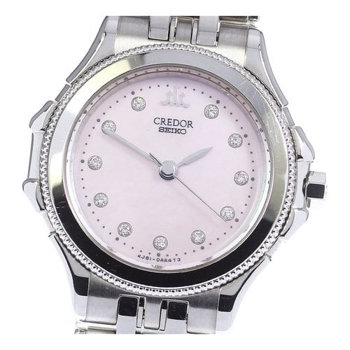 Pre-owned Seiko Watch In Pink