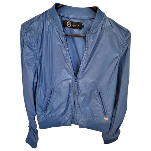 Pre-owned Agnès B. Jacket In Blue