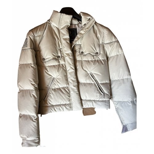 Pre-owned Belstaff Puffer In White