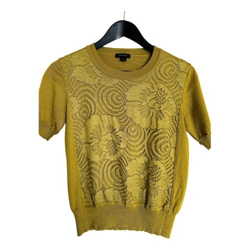 Pre-owned Marc Jacobs Silk Knitwear In Yellow
